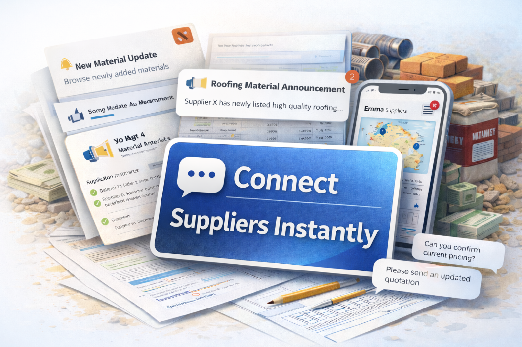 Supplier communication and notifications